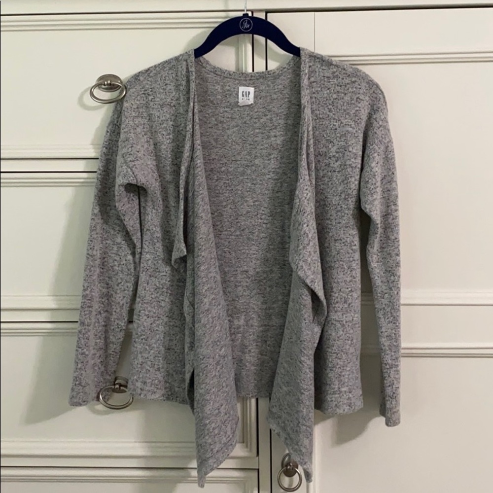 Girls GAP Soft Spun Open Front Cardigan